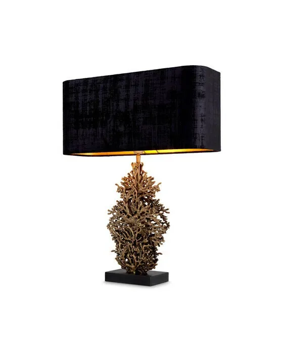 Corallo Table Lamp Antique Brass