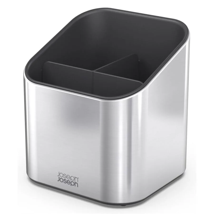 Utensilienhalter Joseph Joseph Schwarz/Silber Edelstahl 15 cm 16.9 cm - Farbe: silber/schwarz