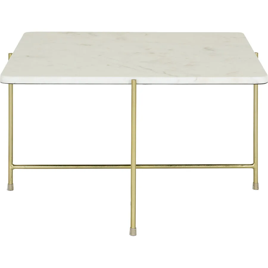 Salontisch Vanja weiss Marmor B 65 H 40 cm