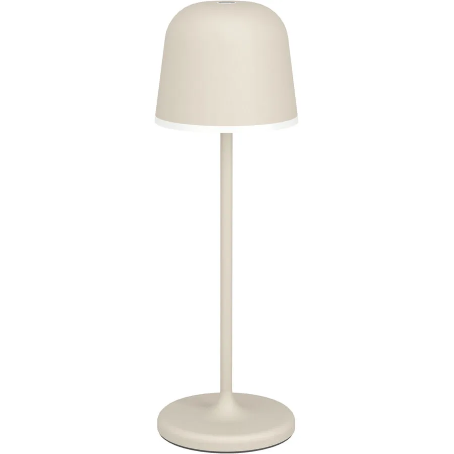 Eglo Aussenlampe Mannera Beige Aluminium/Stahl 34 cm - Farbe: sand - LED - Lichtfarbe: Warmweiss - LED Energiesparlampen