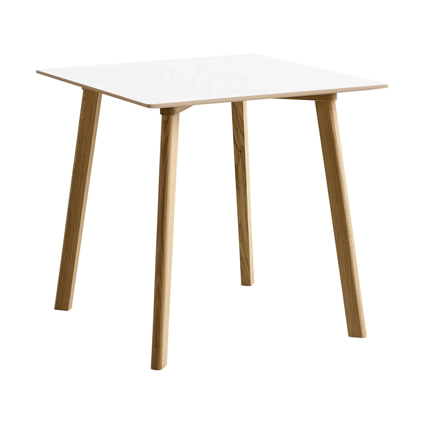 HAY CPH210 Deux 2.0 Tisch 75x75 cm Pearl white-lacquered oak