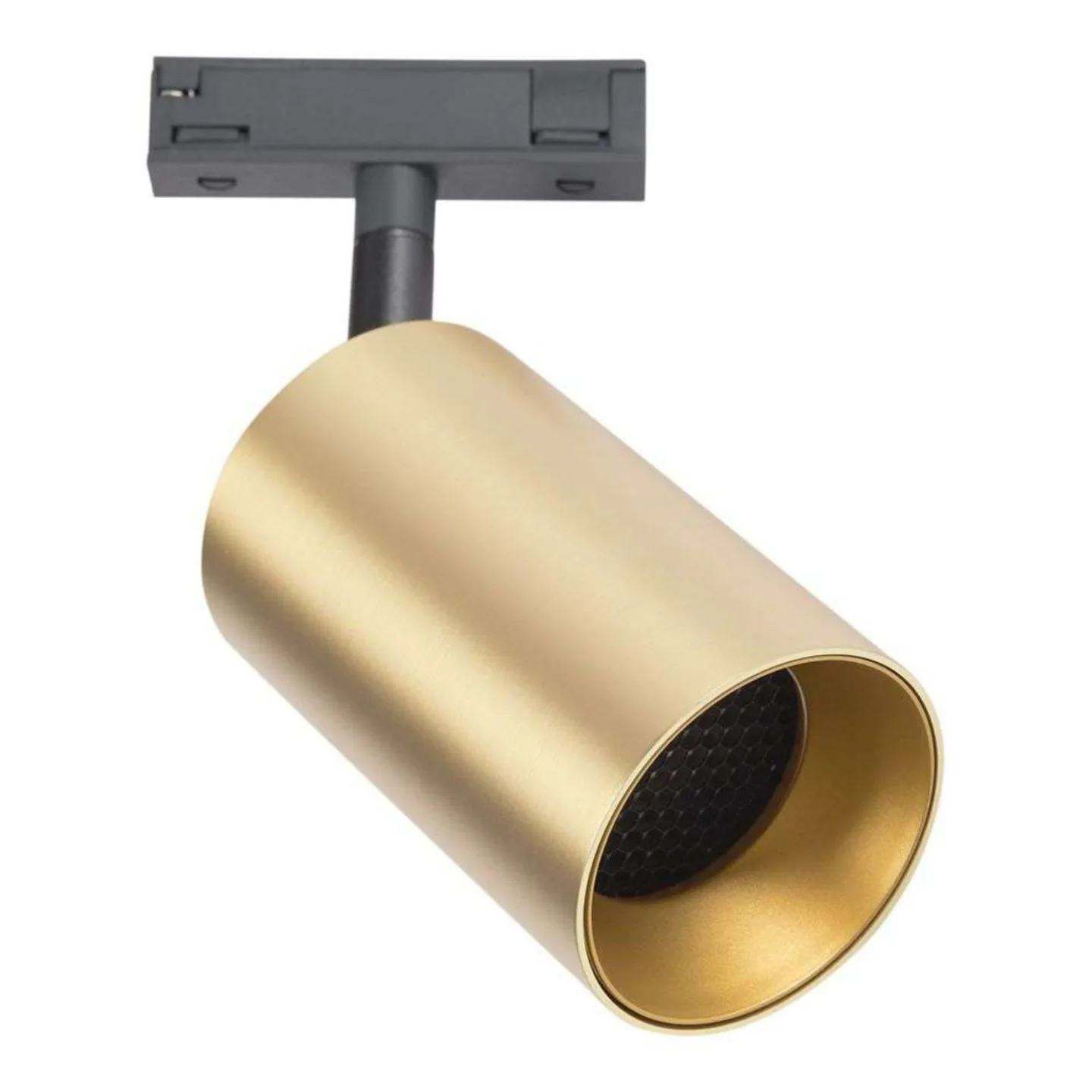 Designline Tube PRO Schienenspot messing GU10 - Antidark - Wohnzimmer - Metall