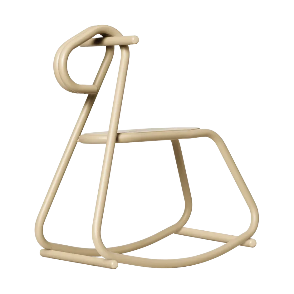 Ferm Living Lussi Schaukelpferd Cashmere