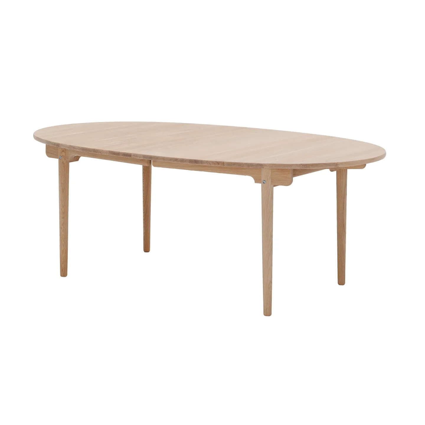 Carl Hansen & Søn CH338 matbord med plats för 2 ilägg Vitoljad ek