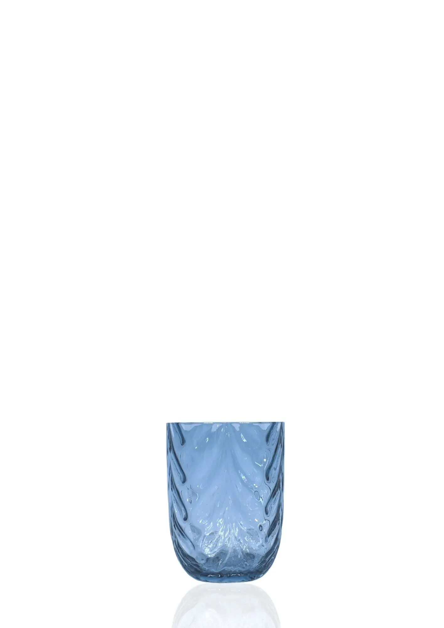 Anna Von Lipa Wave Trinkglas 25 cl Blue smoke