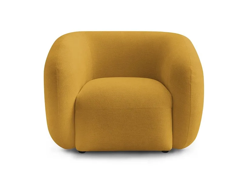 Sessel BOBOCHIC CELINE Stoff gelb
