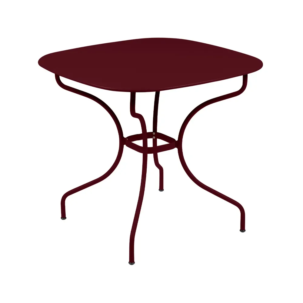 Fermob Opera+ Carronde bord Black cherry (vinröd)
