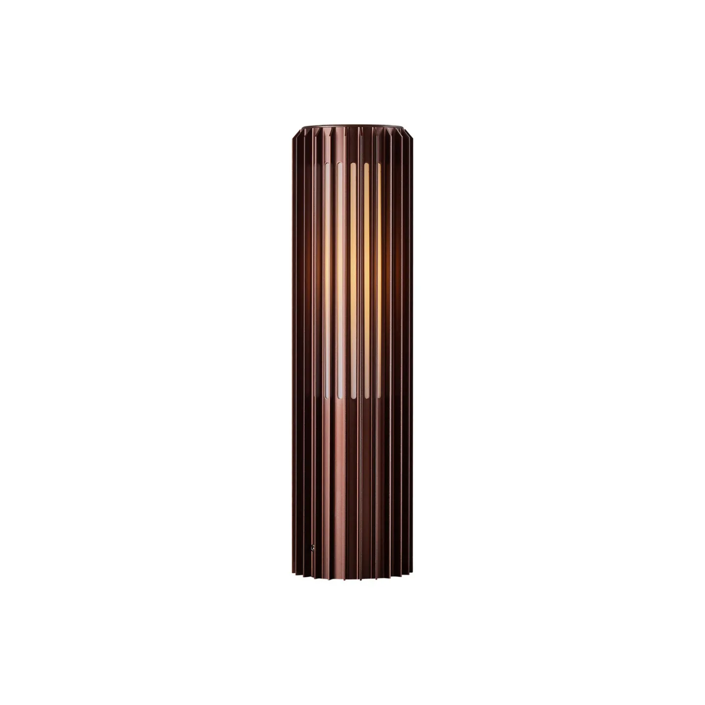 Aludra 45 hagebelysning Seaside Brown Metallic - Nordlux - Aluminium - Med en lyskilde