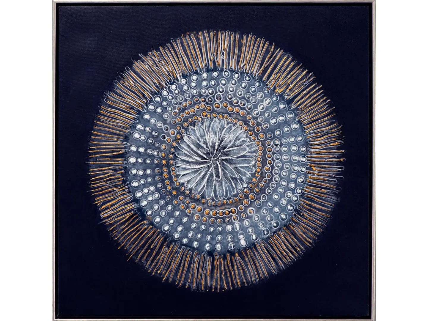 image LAND Bild Mandala Gelassenheit Blau | Schubiger Möbel