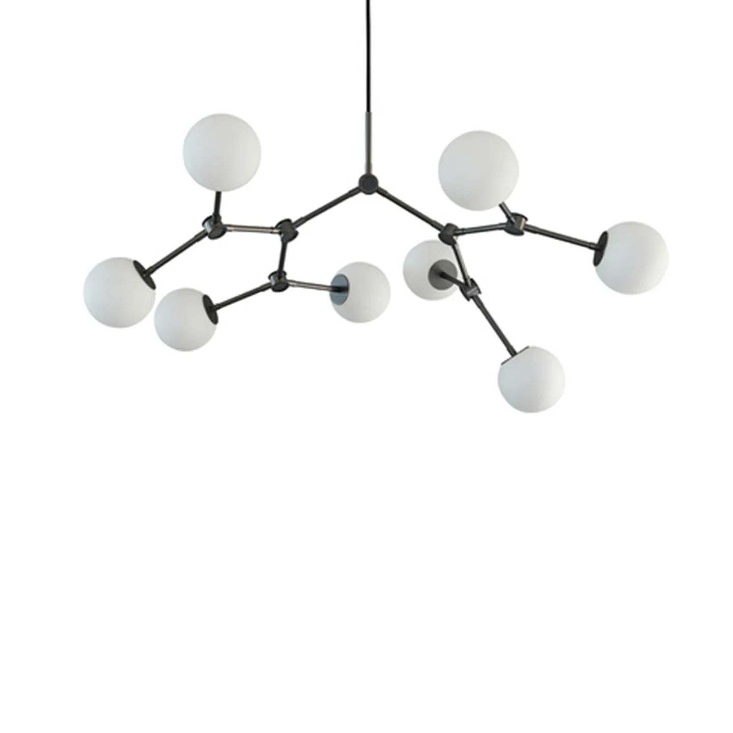 101 Copenhagen - Drop Chandelier Bulp Mini Grey - Takkronor - Kristian Sofus Hansen,Tommy Hyldahl - Grå