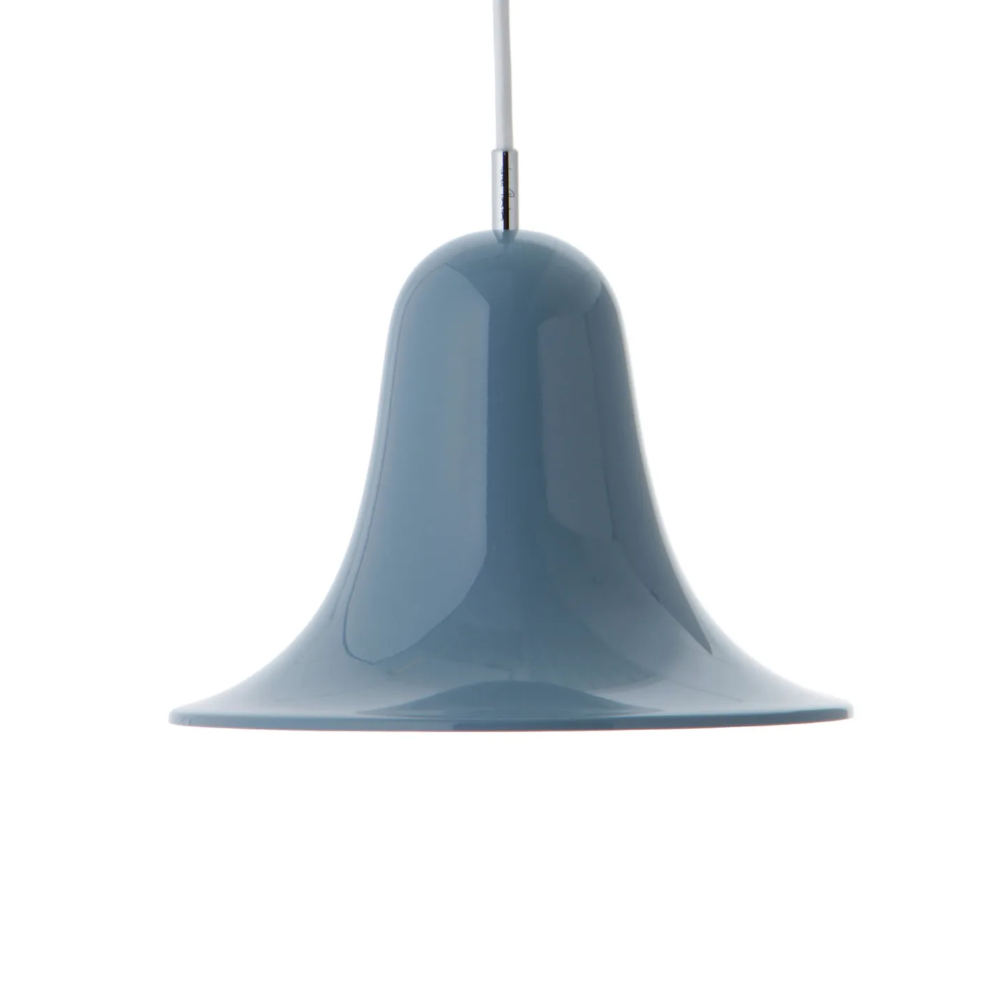 Pantop Pendel Ø23 Dusty Blue - Verpan - Stue - Design - Metal - Med én lyskilde