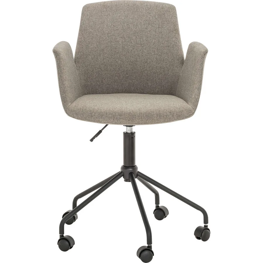 Bürostuhl Lia grau Metall/Alu/Kunststoff H 81.5 cm