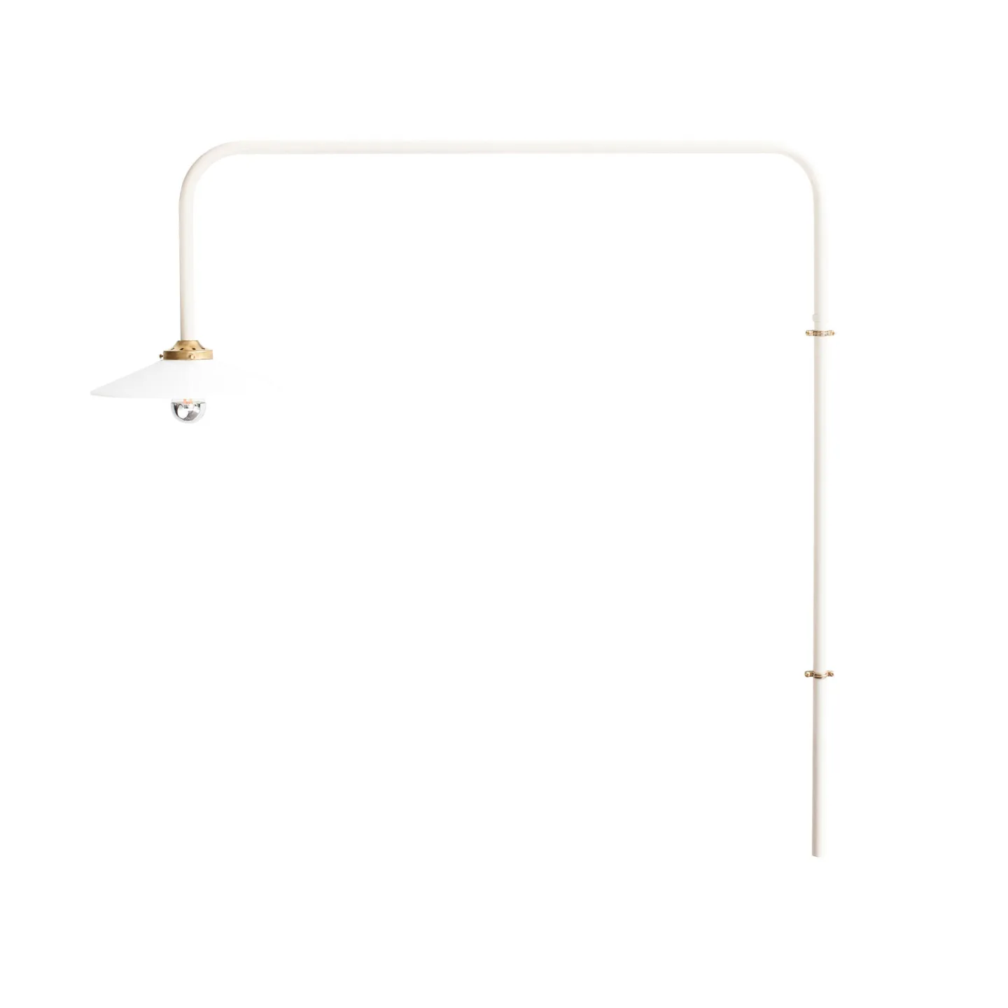Valerie Objects - Hanging Lamp N°5 Ivory - Vägglampor - Muller Van Severen - Beige,Vit - Glas/Metall