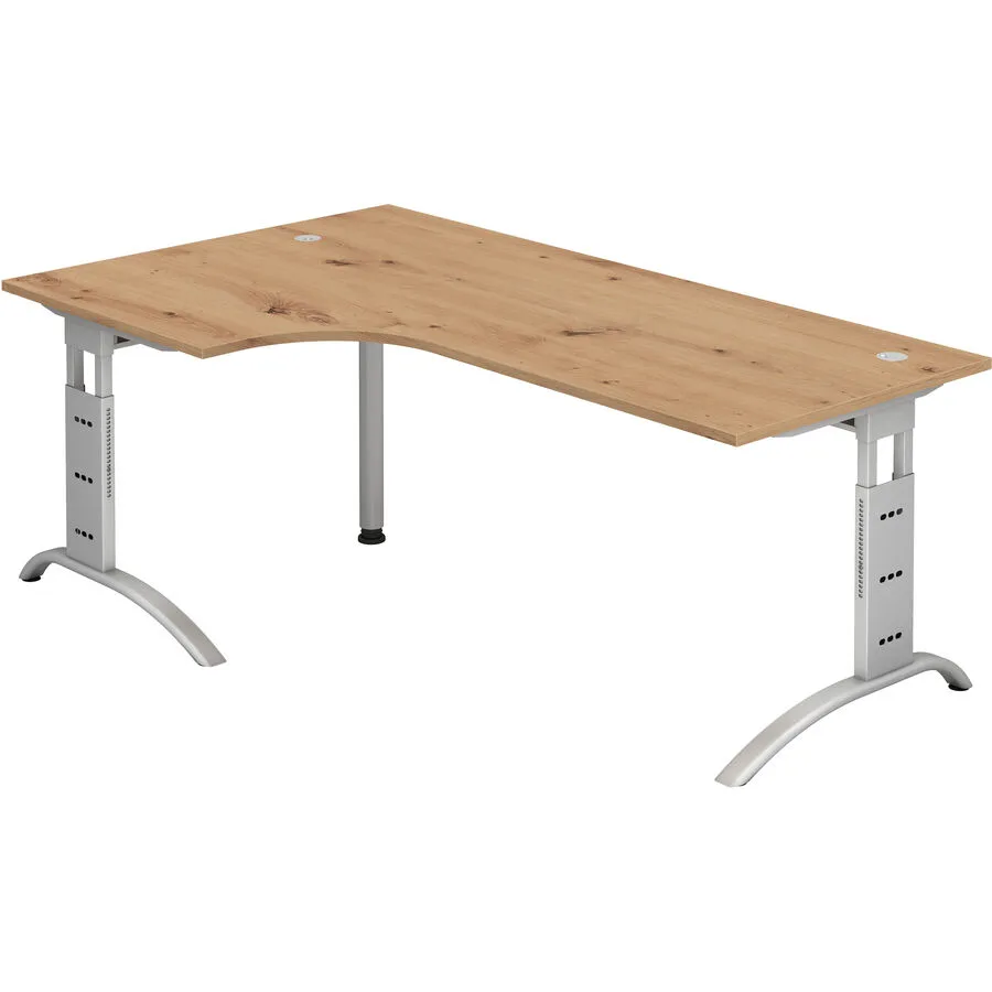 Schreibtisch Office Asteiche Holzwerkstoff B 200 T 120 cm