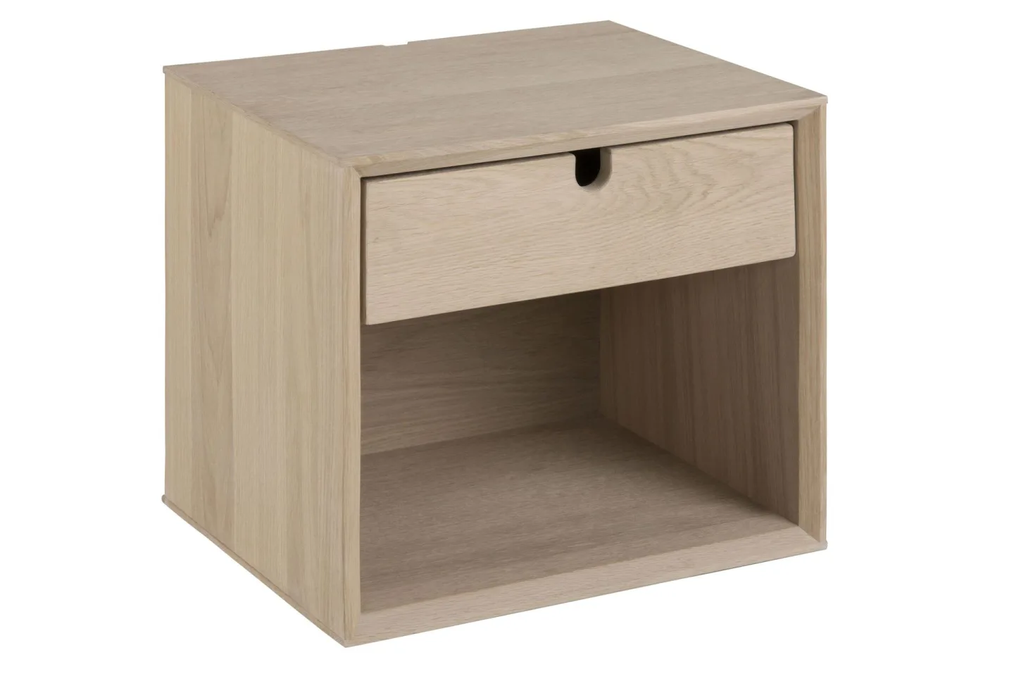 Century Sängbord 37 cm Hög med Förvaring Låda - Beige