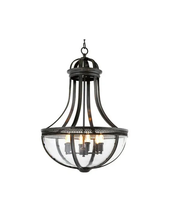 Capitol Hill Chandelier Grey L OUTLET