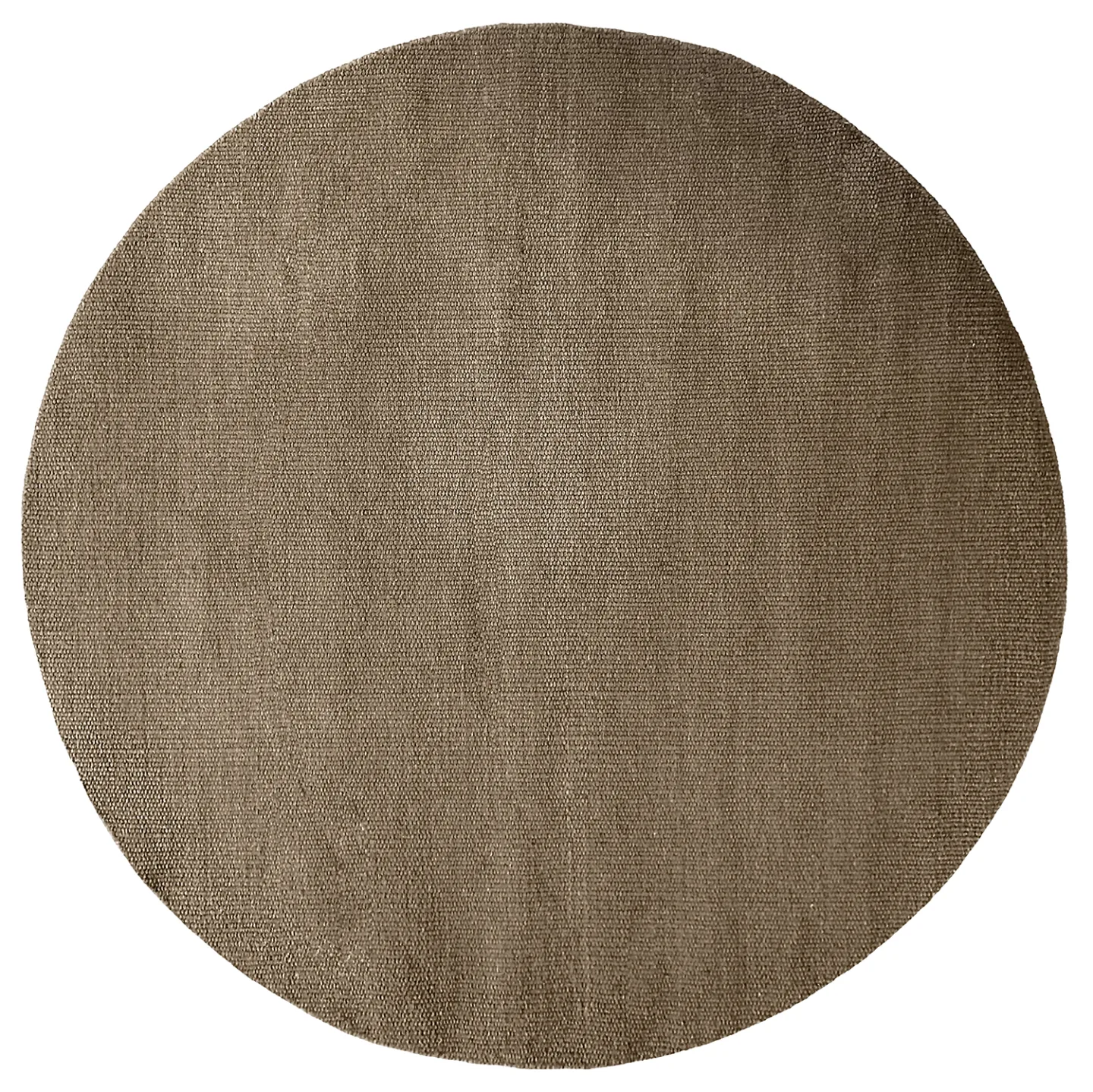 Runde tepper - Hamilton (brun) (Størrelse: Ø 120 cm)