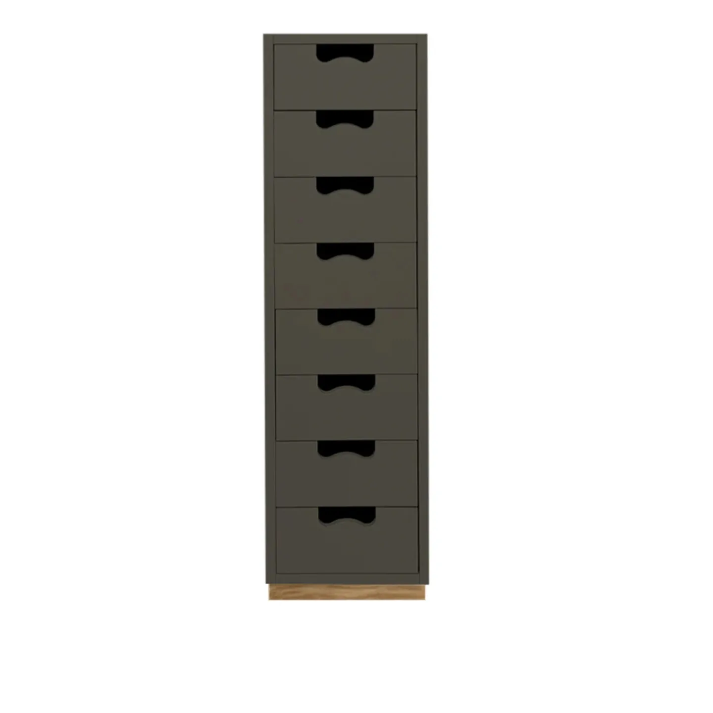 Asplund - Snow Drawer J8 - Taupe, Eksockel - Byråer - Thomas Sandell & Jonas Bohlin - Grå - Trä
