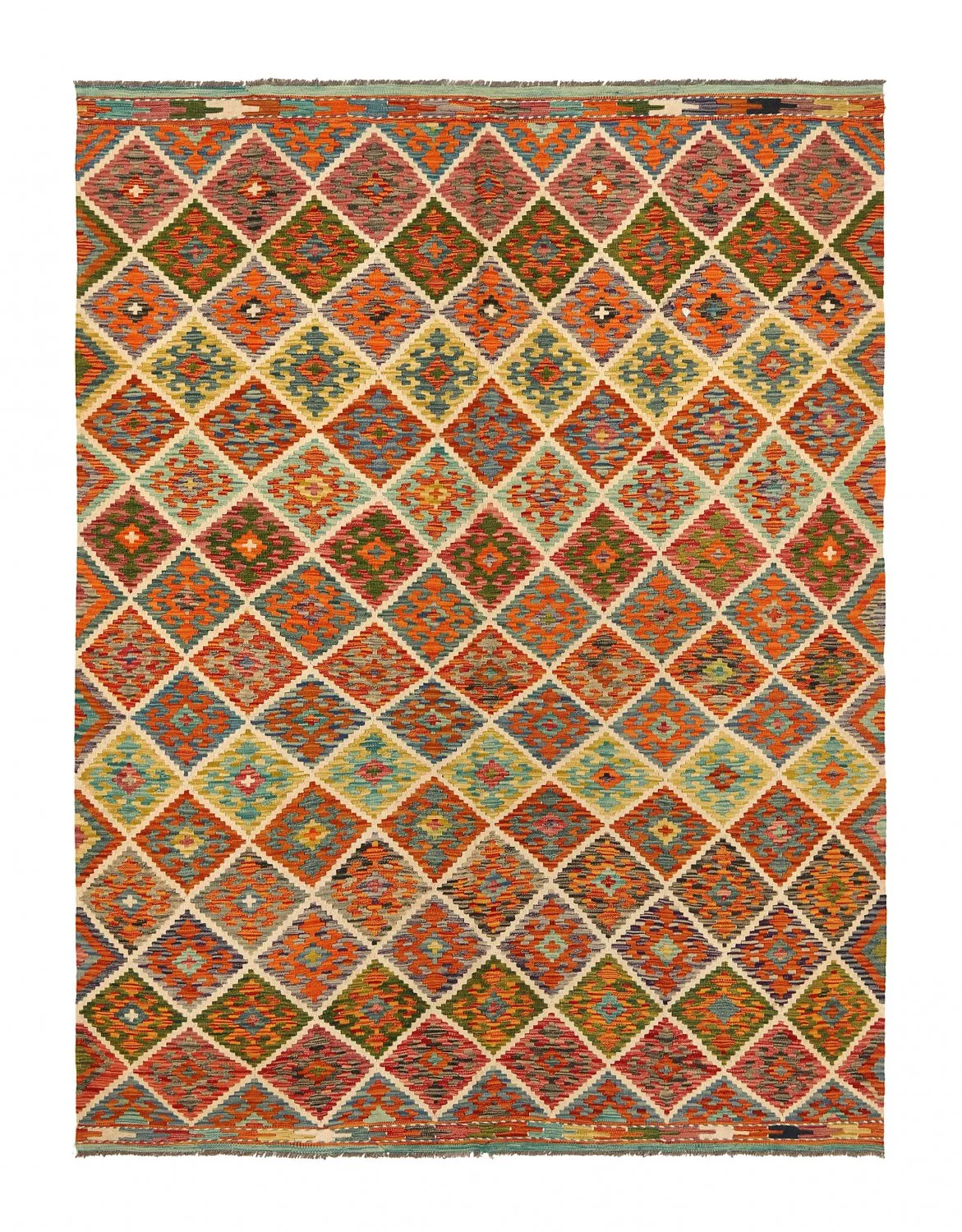 Orientalsk kelimteppe 286 x 211 cm (Størrelse: 286 x 211 cm)