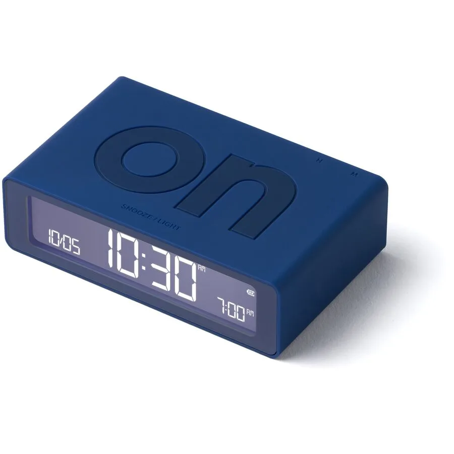 Lexon Wecker Flip Blau - Farbe: Dunkelblau
