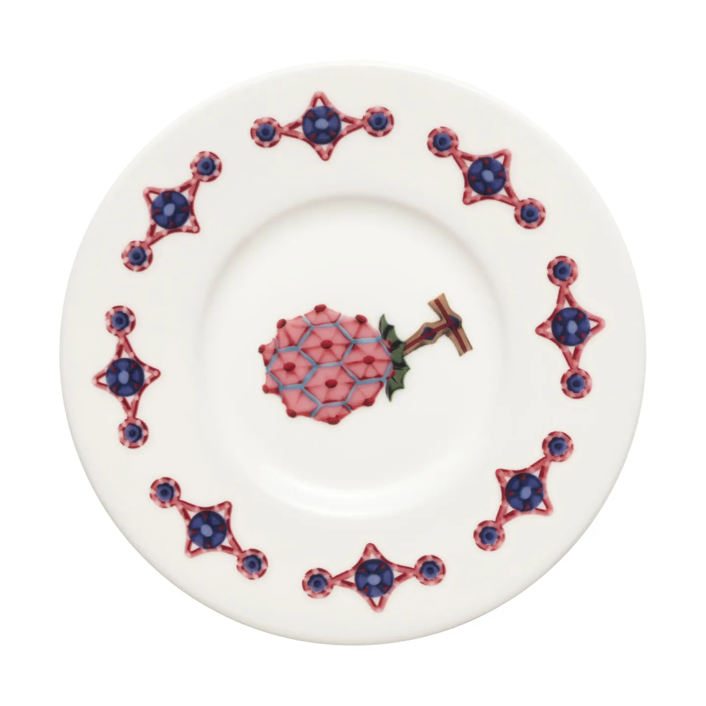 Iittala Taika Sato Untertasse Ø16 cm Weiß-bunt