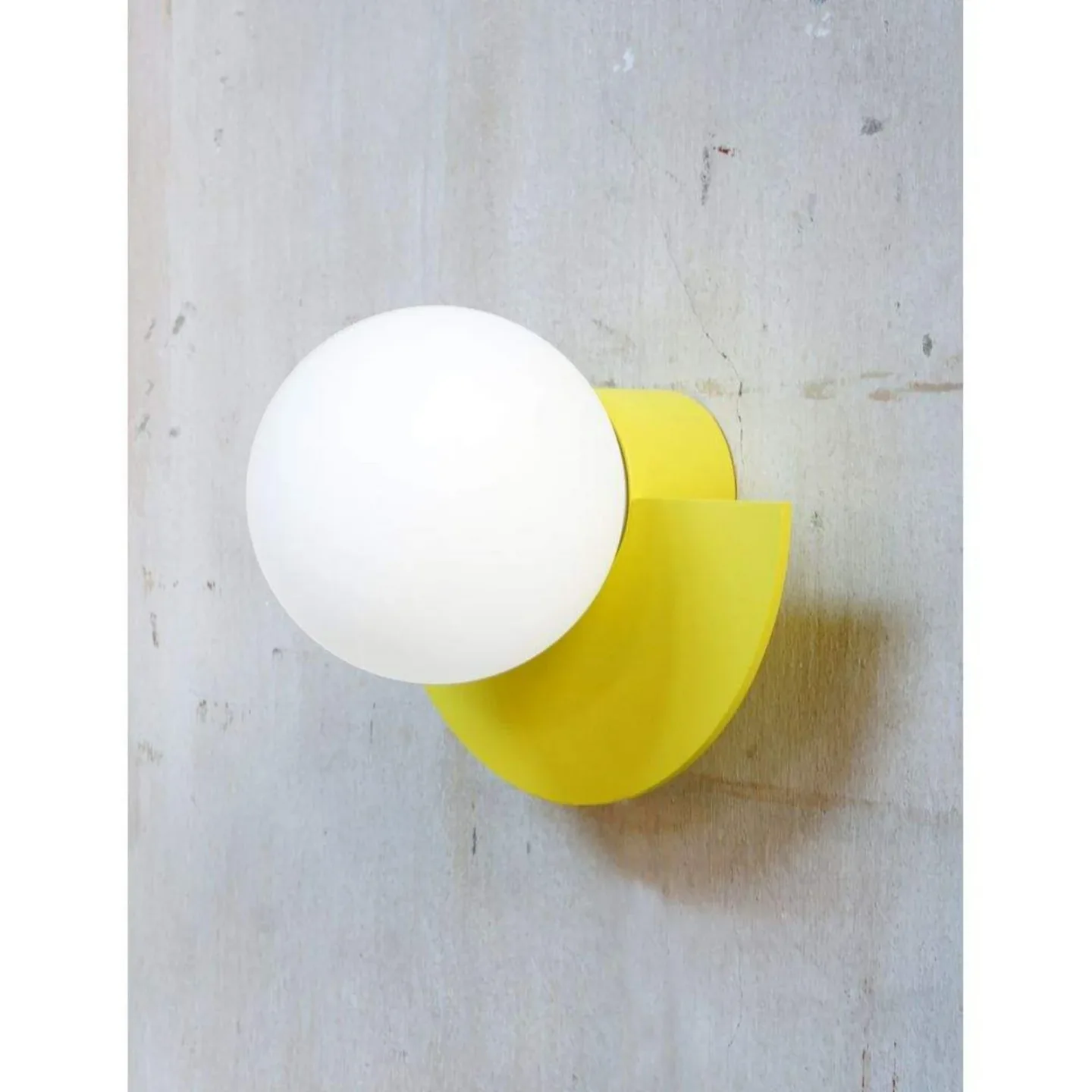 Candy Little Circle 180 S Wandlampe, gelb - Swedish Ninja - Wohnzimmer - Metall