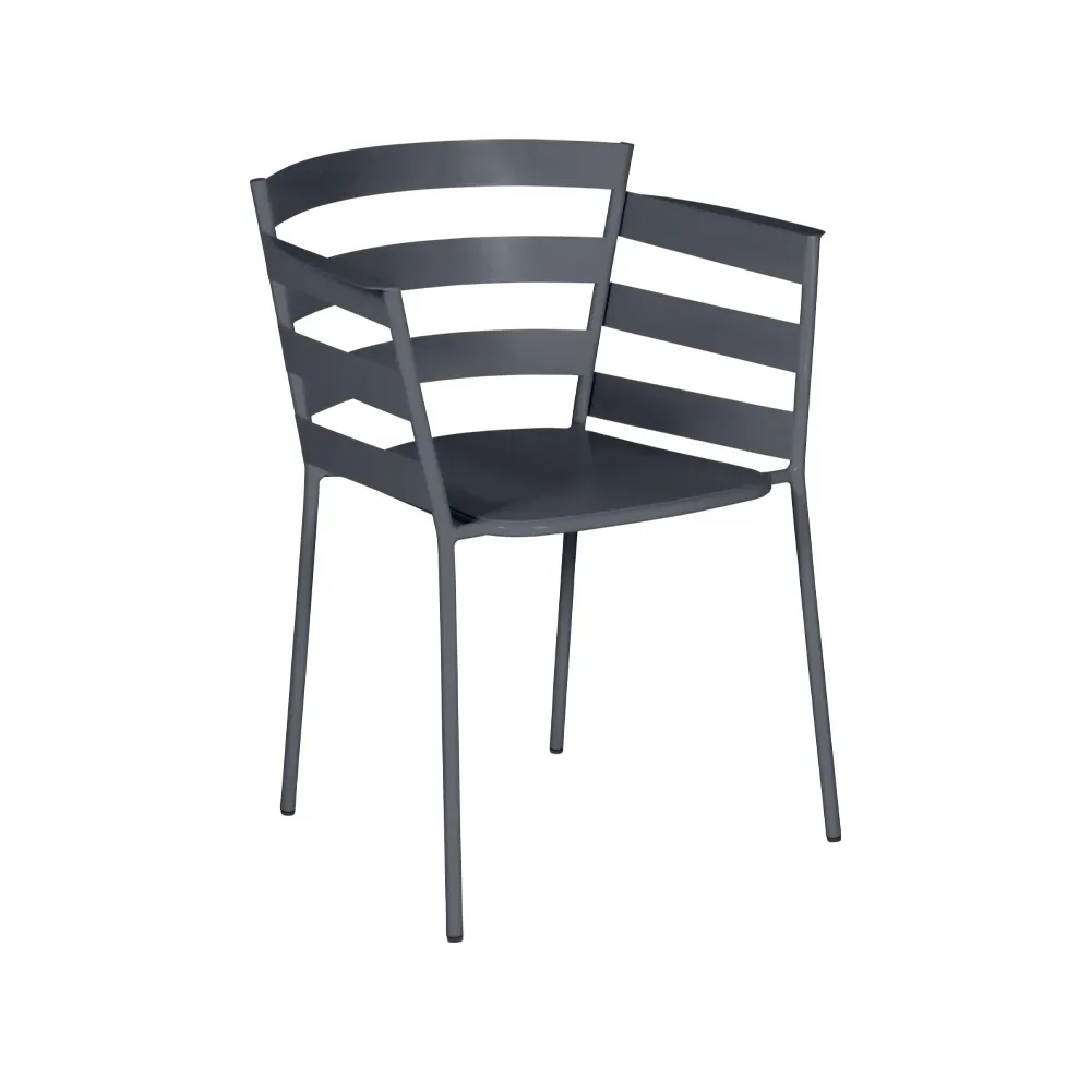 Fermob Rythmic karmstol Anthracite (grå)
