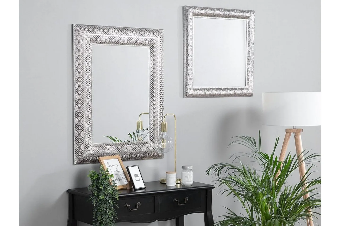Cavan Spegel 65 cm - Silver