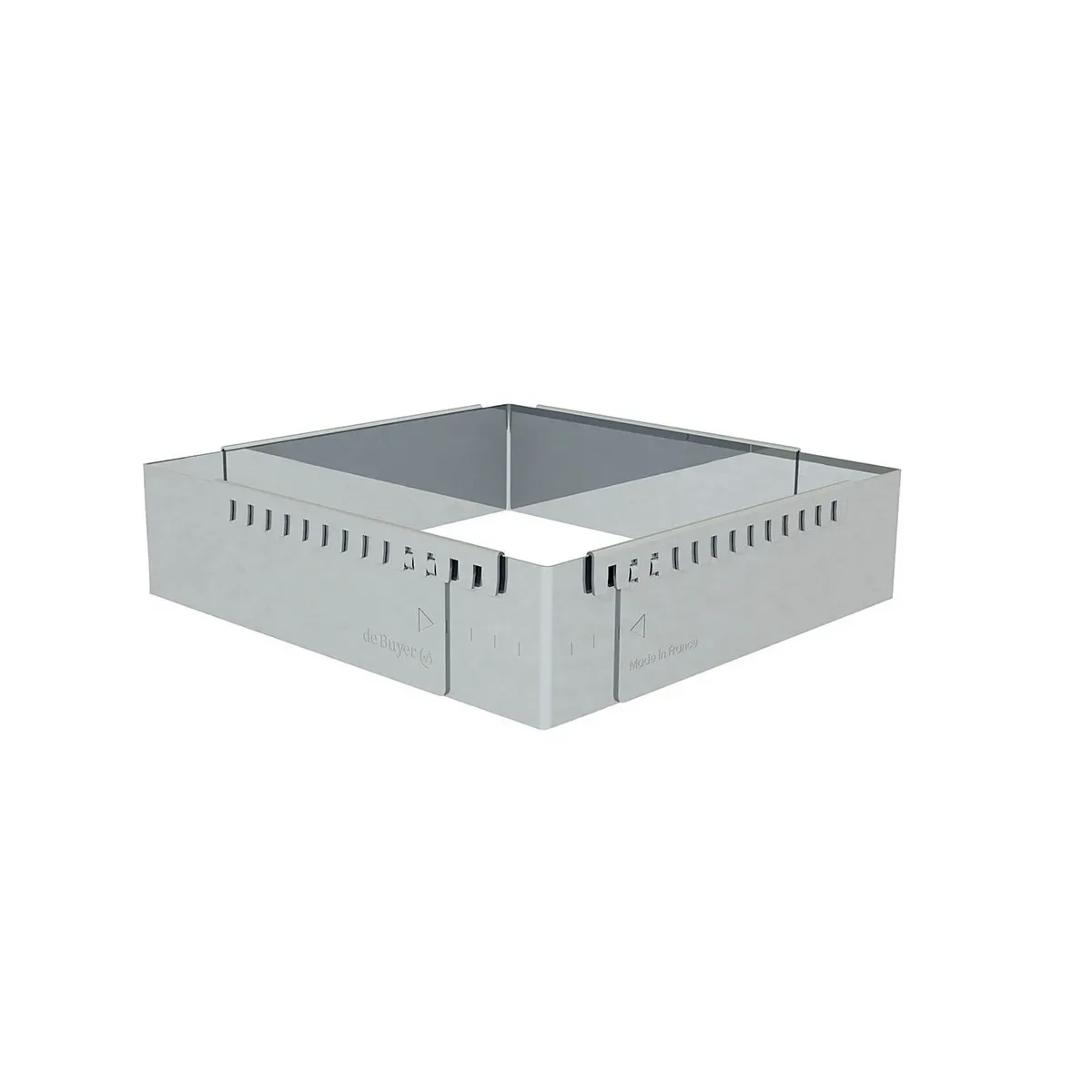 De Buyer Verstellbare Backform 43x29cm bis 56x84cm
