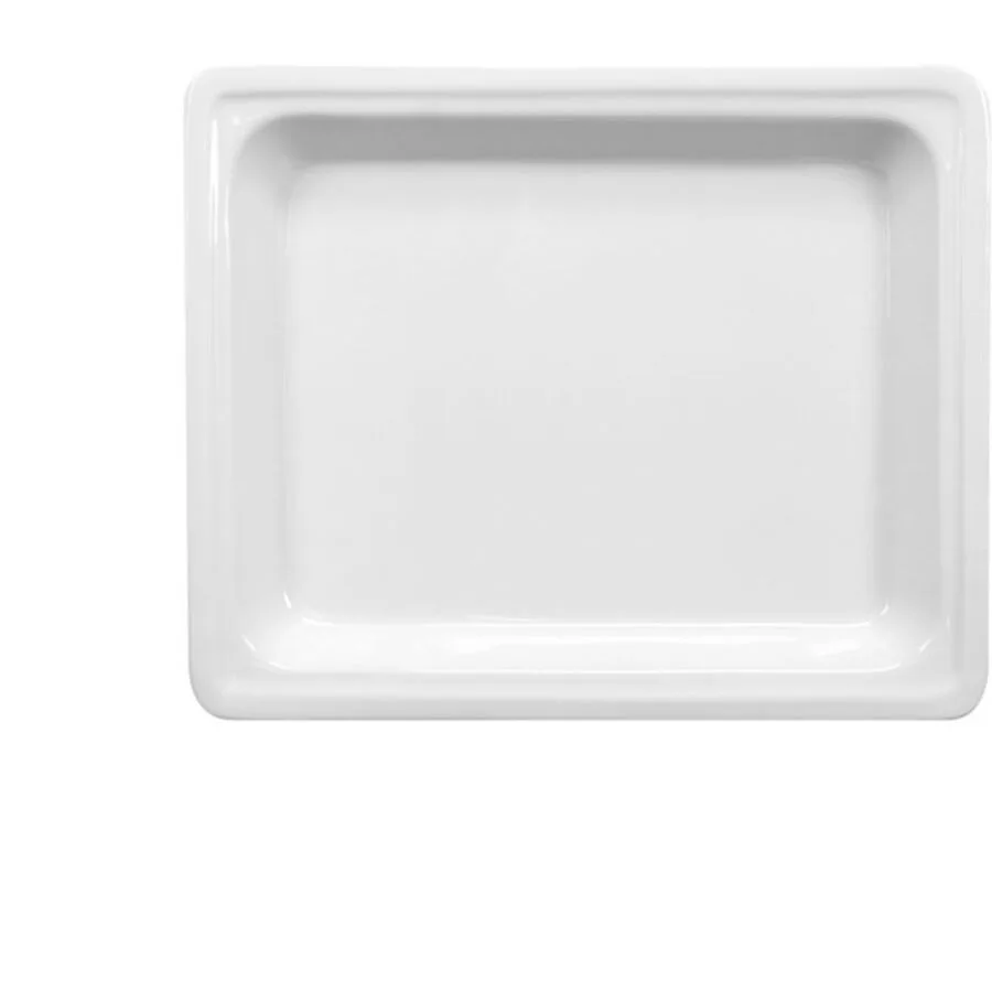 Lagotto Schale Buffet GN Weiss Porzellan 6.5 cm
