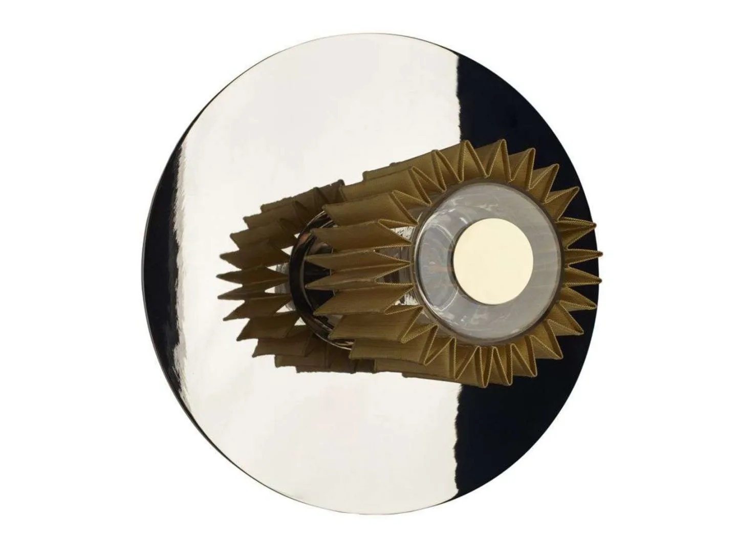In The Sun 270 Wandleuchte Silber/Gold - DCW - Wohnzimmer - Metall