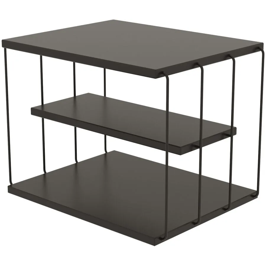 Beistelltisch Yasam anthrazit Melamin B 50 H 33 cm