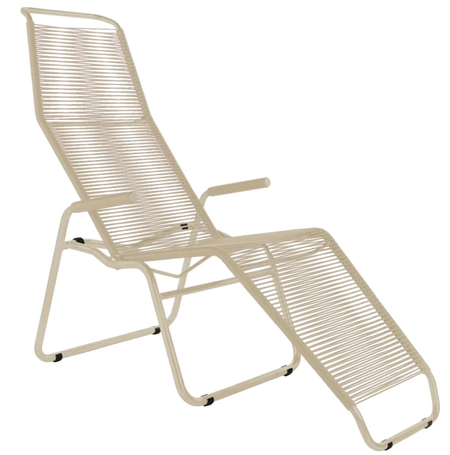 Schaffner Spaghetti-Liege Brissago Beige | Schubiger Möbel