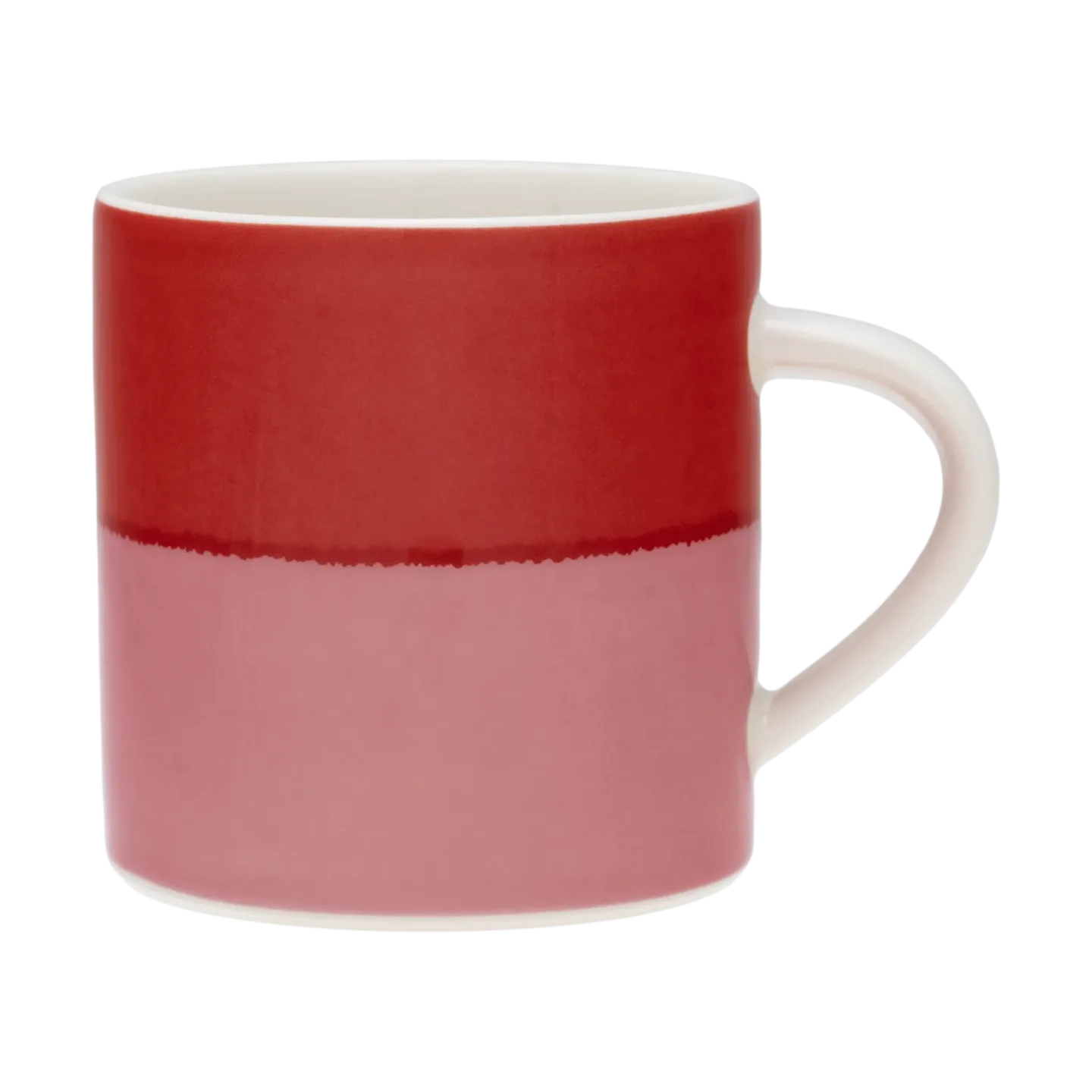 Arabia Vuokko Becher 35 cl 2-Farbe rosa-rot