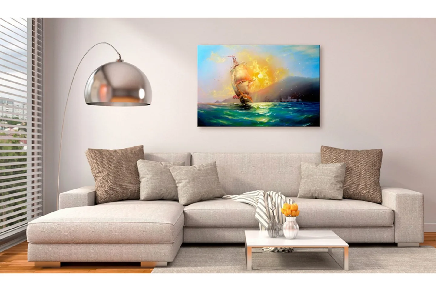 Tavla Burning Sky 90x60 -