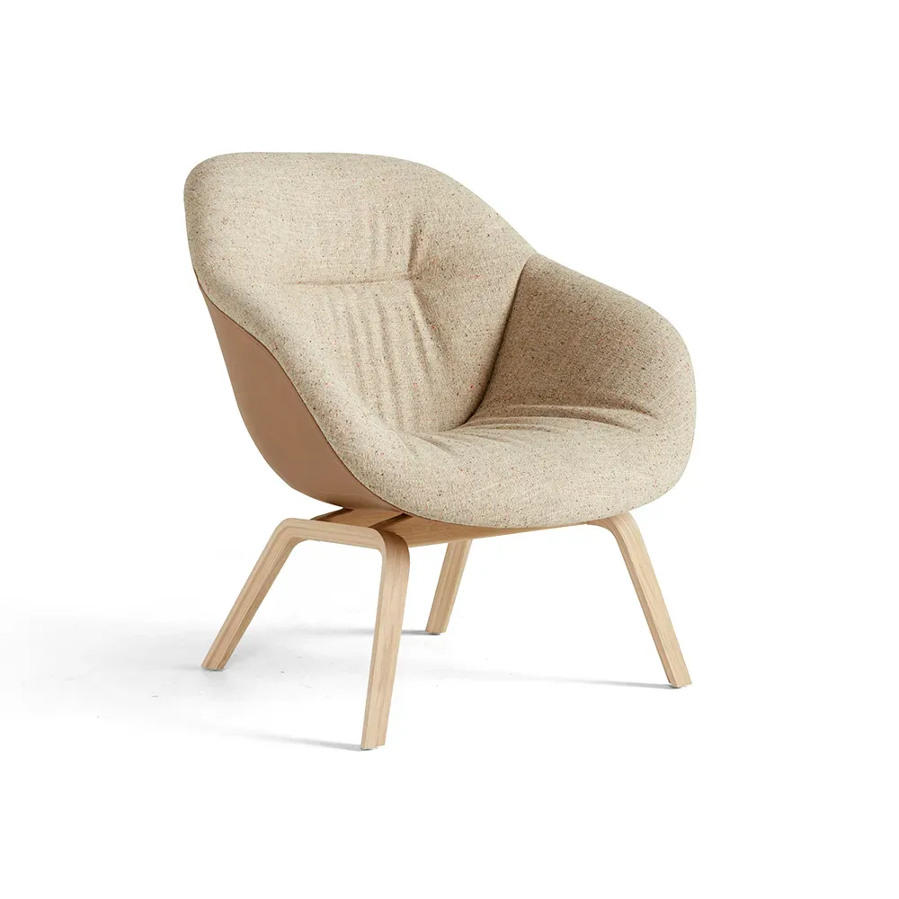 HAY About a Lounge 83 Soft Duo Loungesessel Bolgheri lgg60 Mélange-Eicheben
