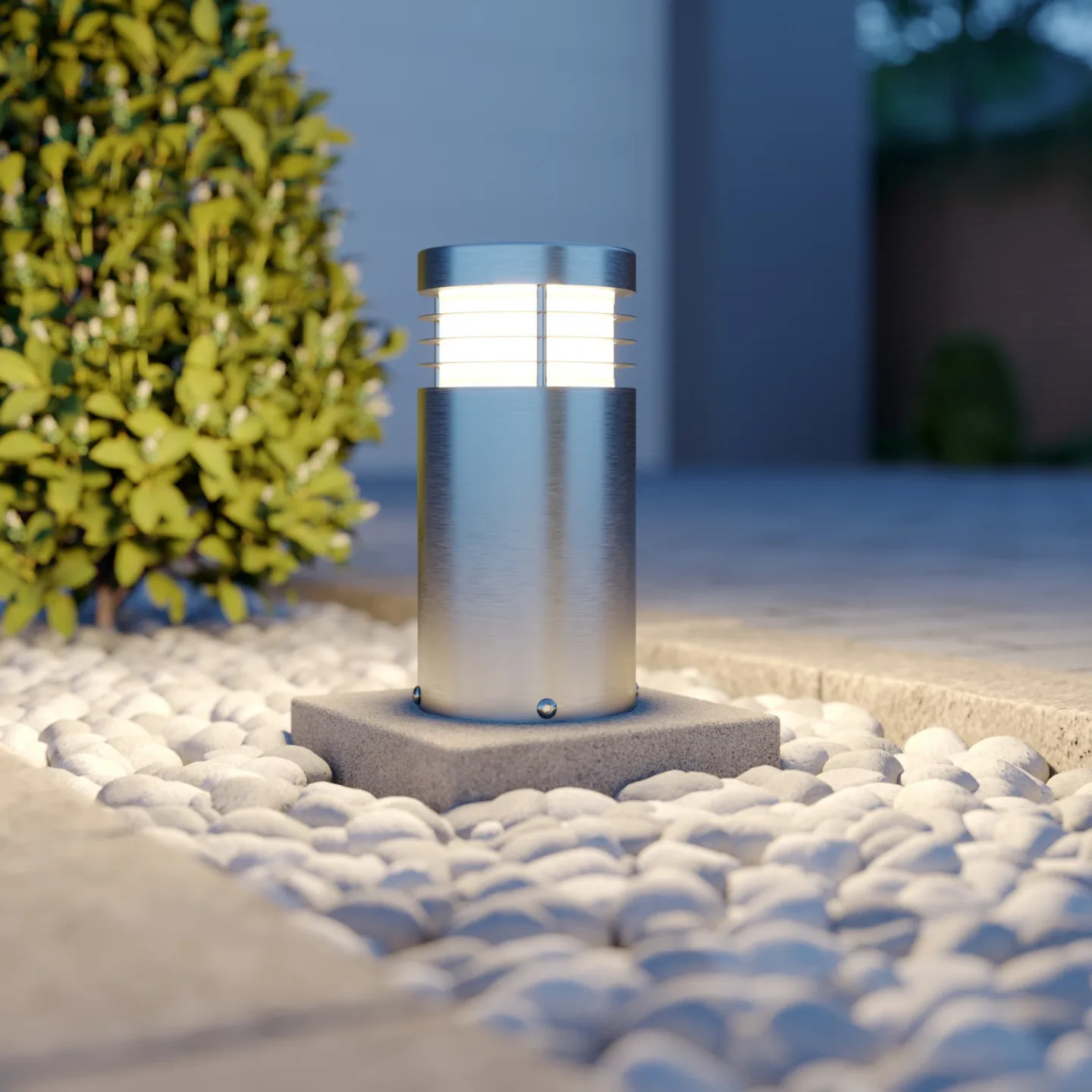 Caramia Außen Garten Leuchte Steel - Arcchio - Terrasse - Modern - Metall - Einflammig