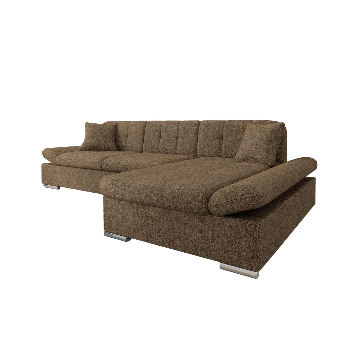 Djerra Bäddsoffa med Divan 3-sits - Brun