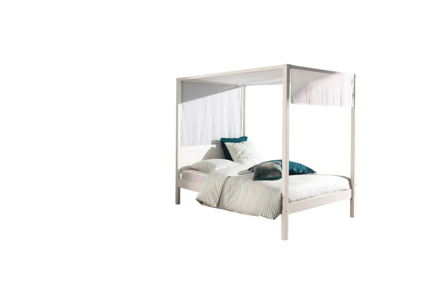 Säng med textil set Pino Canvas -