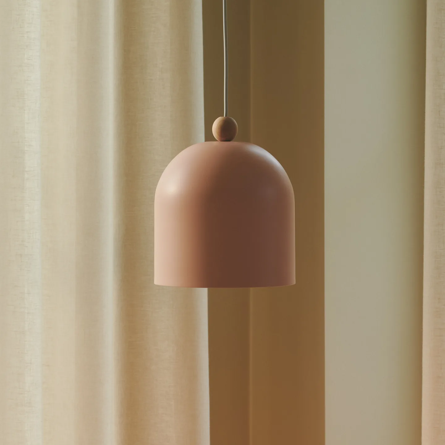 Gaston Taklampa Dusty Pink - Nordlux - Barnrum - Skandinavisk - Metall - Med en ljuskälla