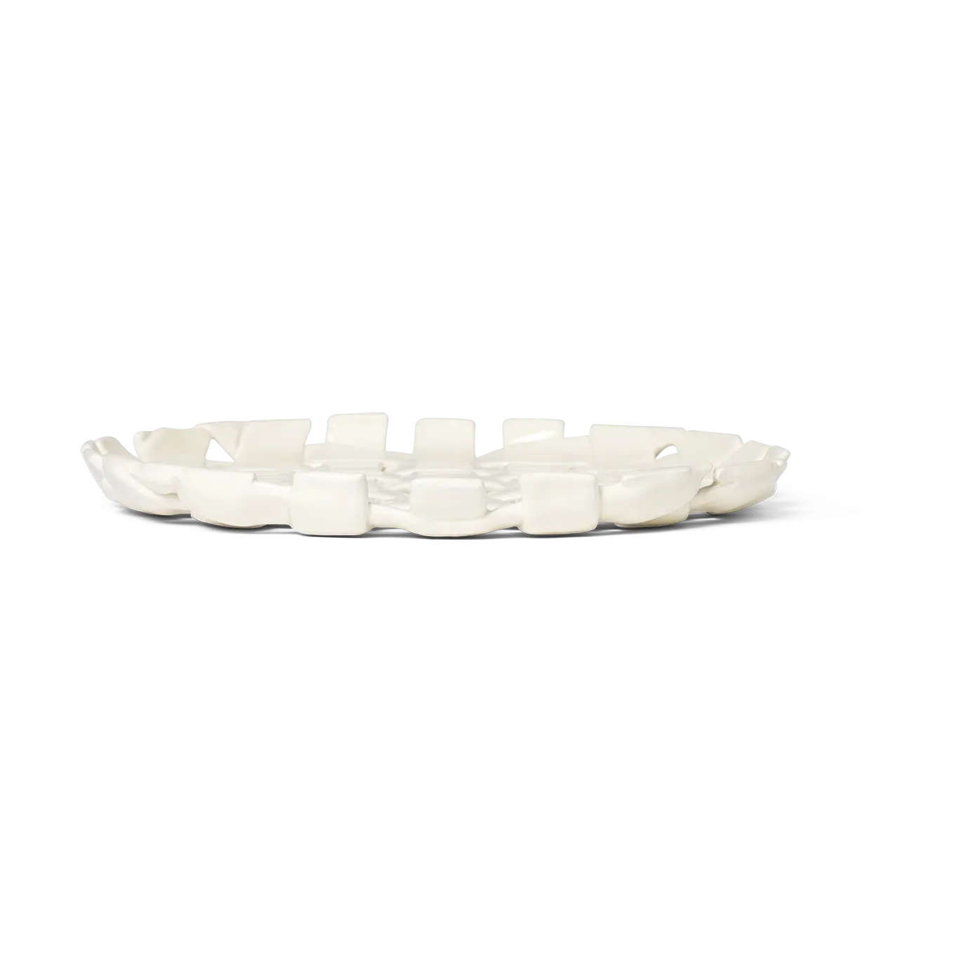 Ferm Living Plait Teller Ø30 cm Off white