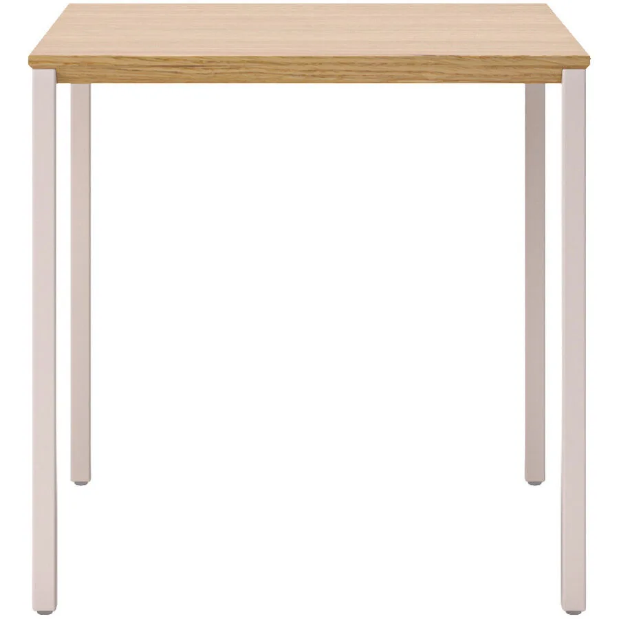 Beistelltisch Barillo taupe Eiche Massivholz B 40 H 40 cm