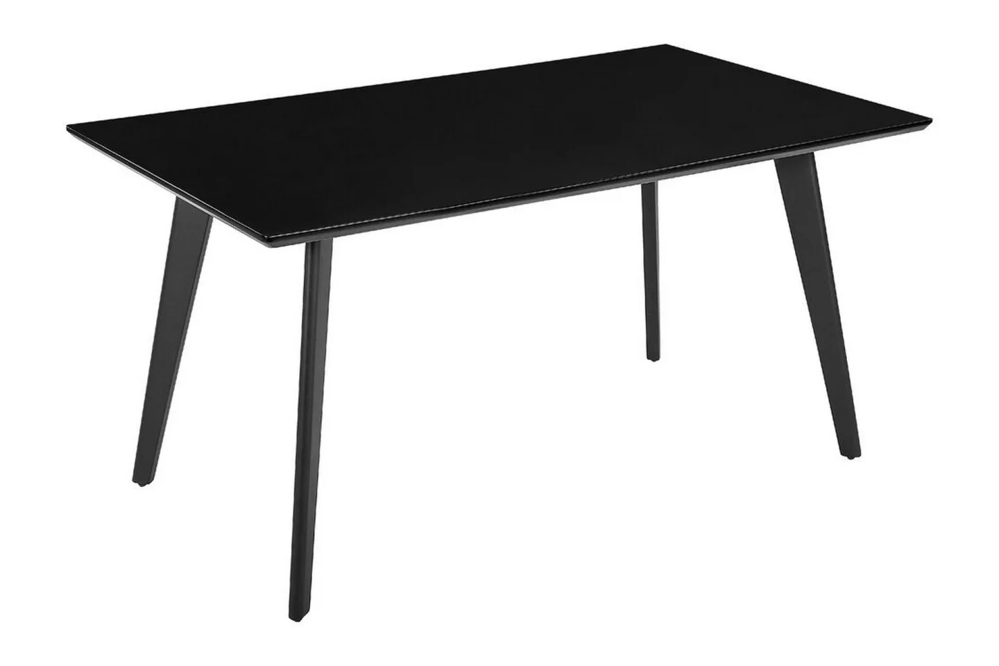 Matbord Cavallino 90x150 cm - Svart