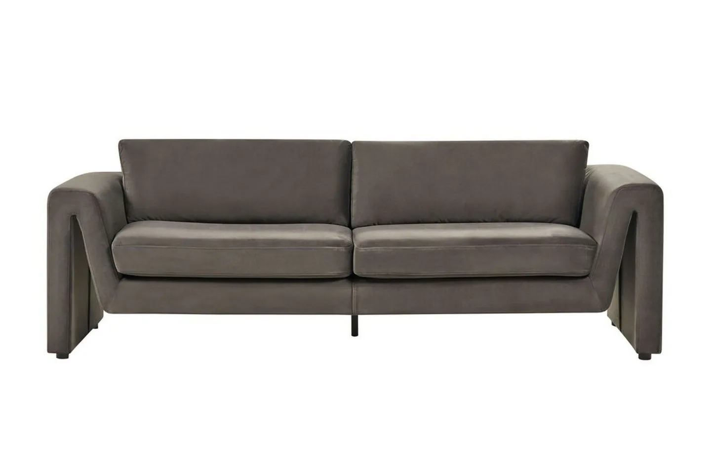 Durran Soffa 3-sits - Grå/Svart