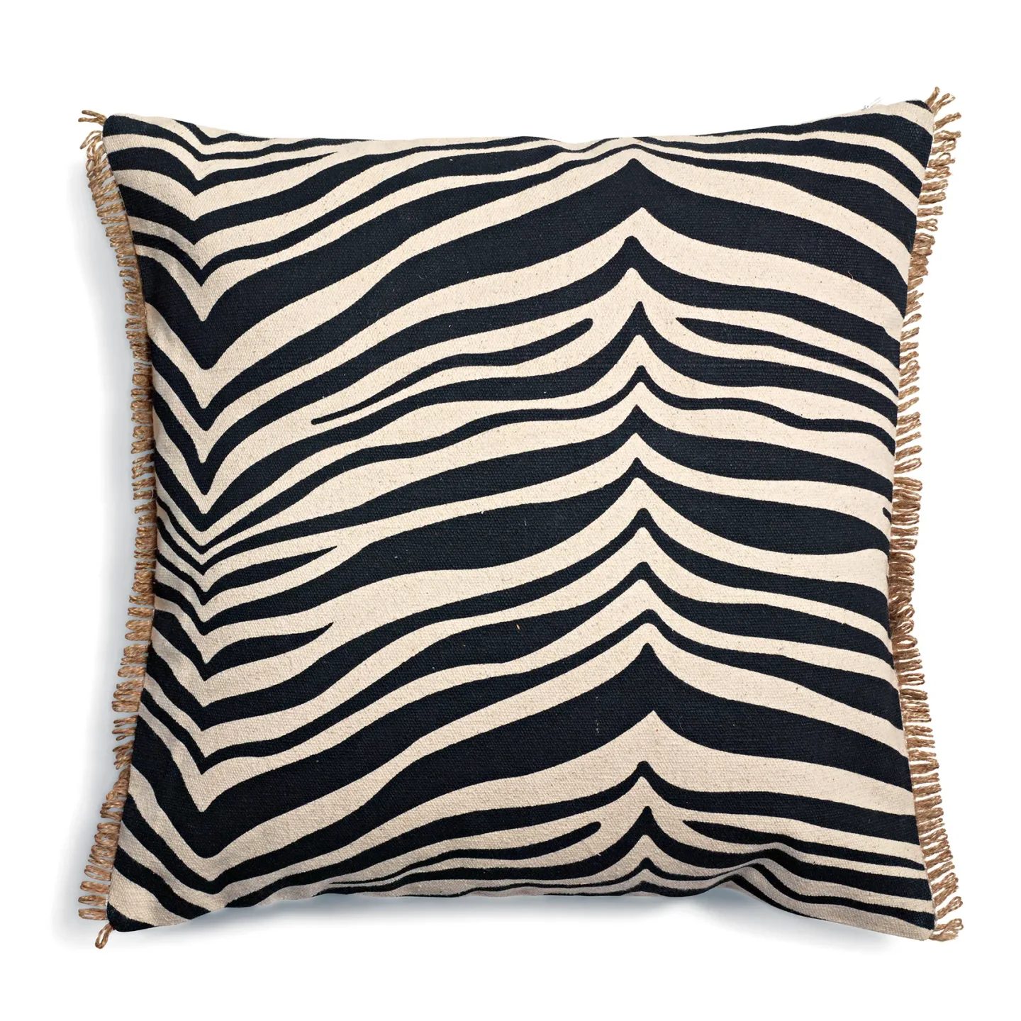 Zebra kudde svart