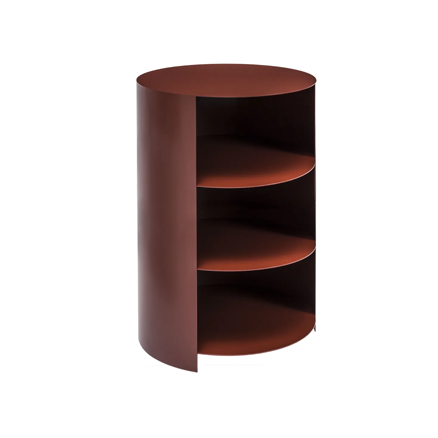 HEM - Hide Pedestal - Red Brown (Fine Texture) - Hurtsar - Karoline Fesser - Röd,Brun - Metall