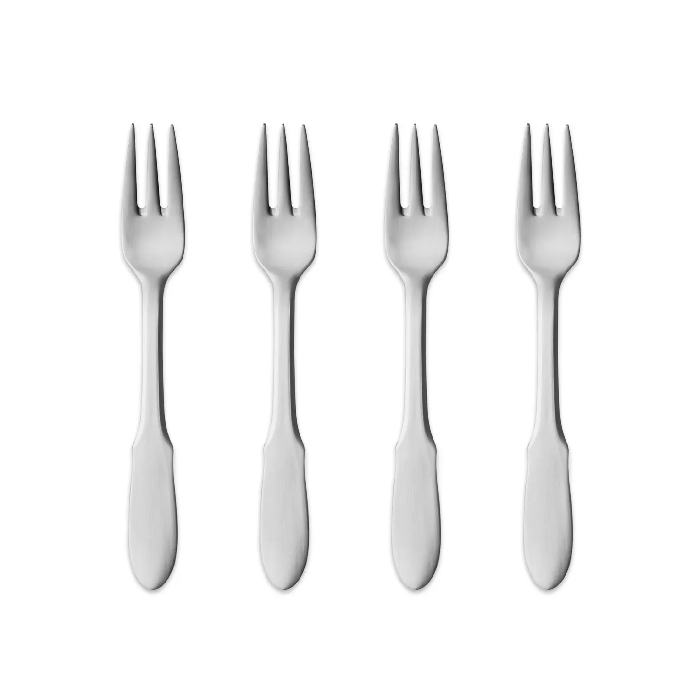 Georg Jensen Mitra matt tårtgaffel 4-pack