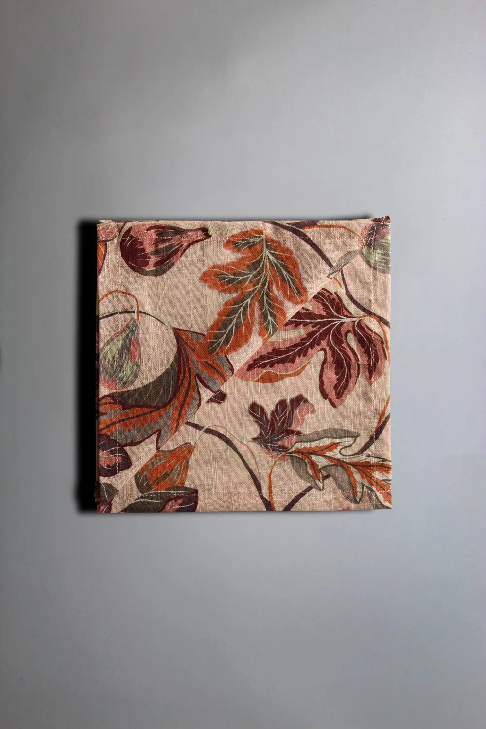 Servietter 4-pakning - Leonora (rød) (Størrelse: 40 x 40 cm)
