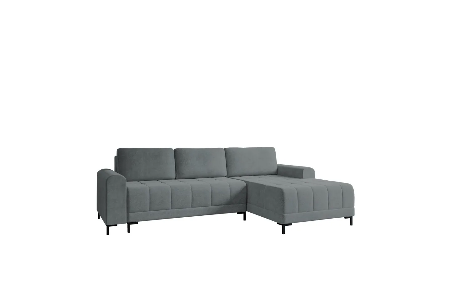 Vilshult Soffa med Divan 3-sits - Grå