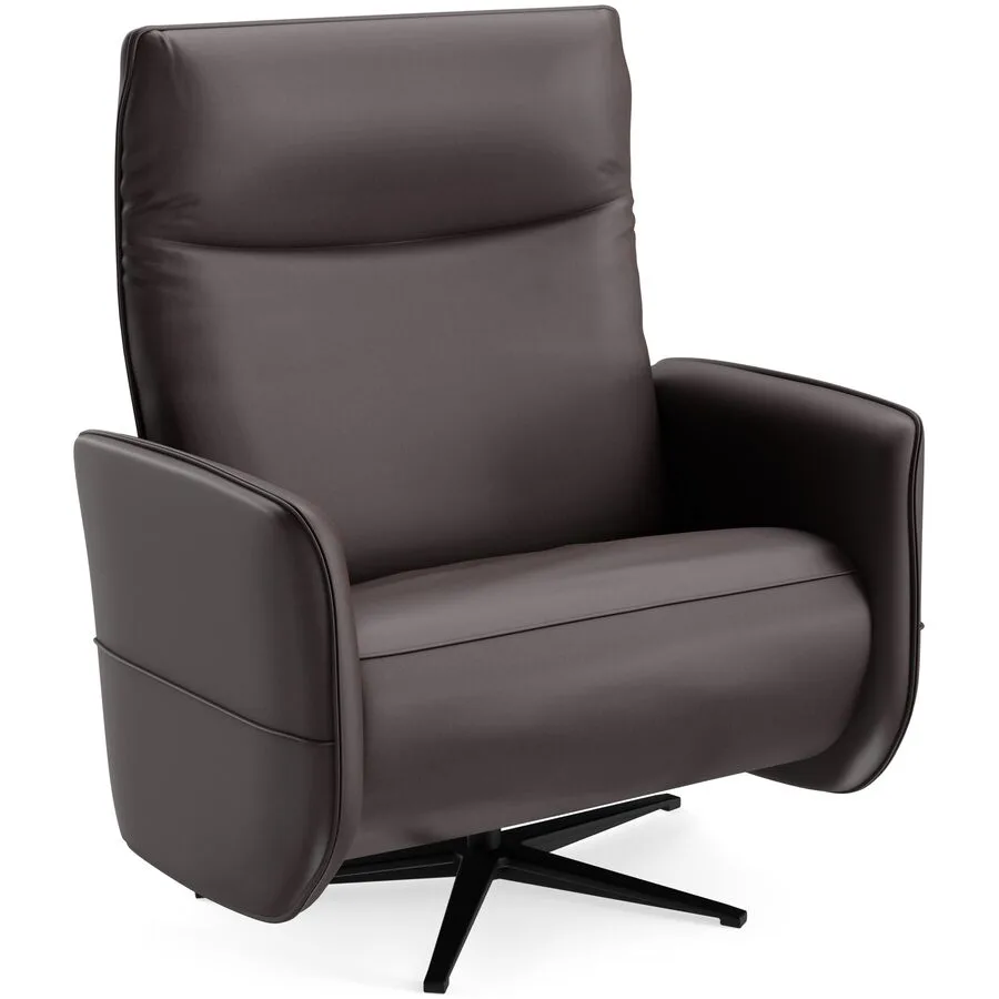 Relaxsessel Lidja Braun Leder 104 cm 170 cm - Möbel Konfigurator: Traummöbel individuell zusammenstellen